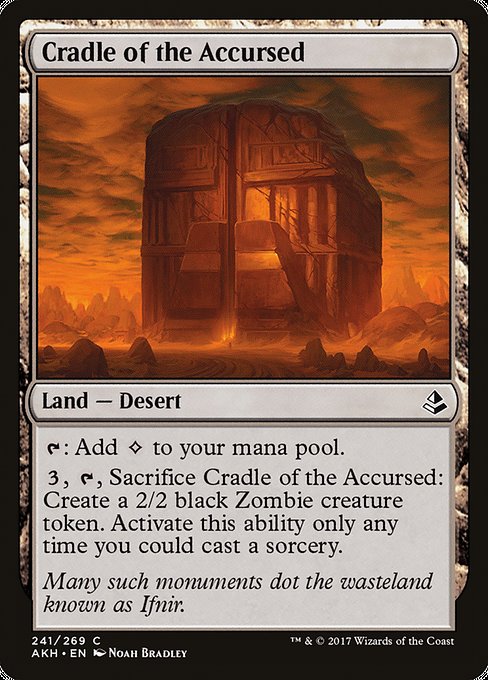 Amonkhet - 241 - Cradle of the Accursed - Common - C - Non-foil