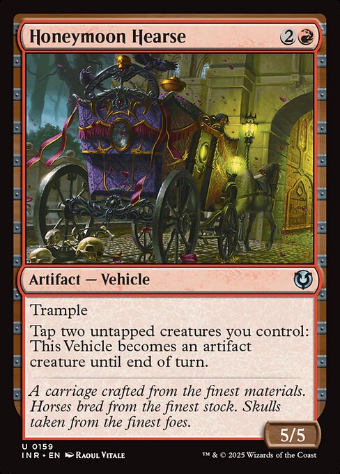 Innistrad Remastered - 159 - Honeymoon Hearse - Uncommon - R - Non-foil