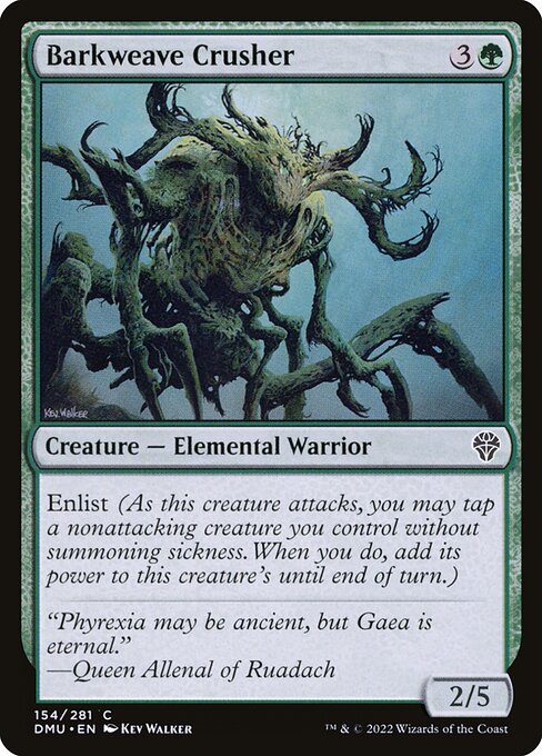Dominaria United - 154 - Barkweave Crusher - Common - G - Non-foil