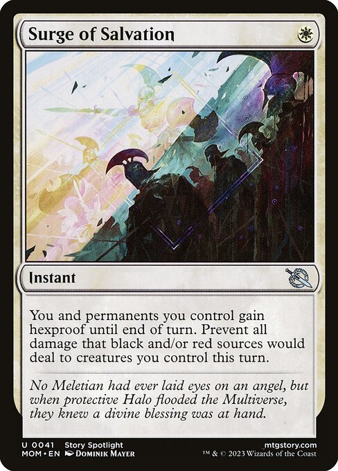 March of the Machine - 41 - Surge of Salvation - Uncommon - W - Non-foil