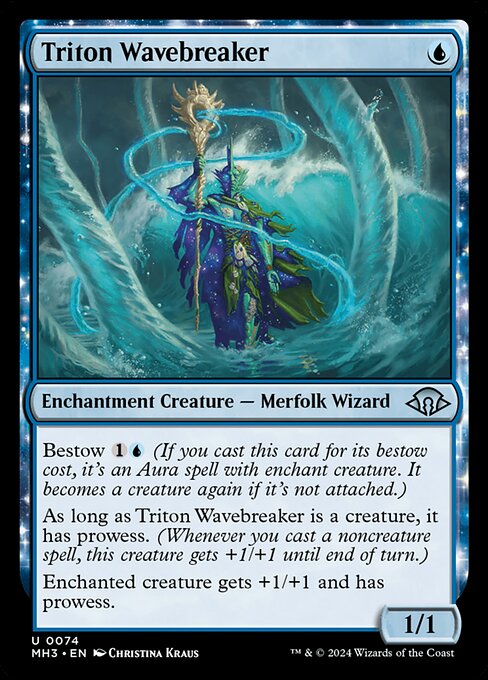 Modern Horizons 3 - 74 - Triton Wavebreaker - Uncommon - U - Non-foil