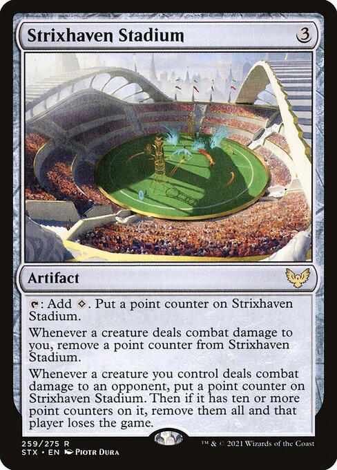 Strixhaven: School of Mages - 259 - Strixhaven Stadium - Rare - C - Foil