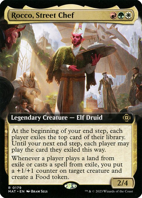 March of the Machine: The Aftermath - 179 - Rocco, Street Chef - Rare - Multi - Non-foil