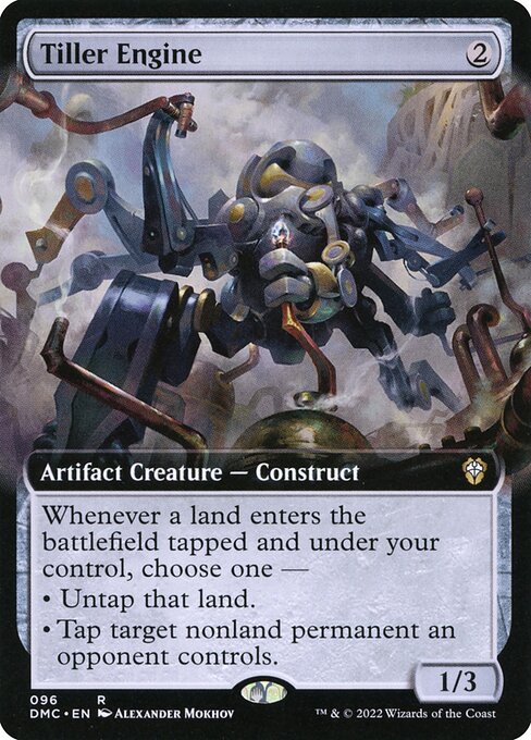 Dominaria United Commander - 96 - Tiller Engine - Rare - C - Non-foil