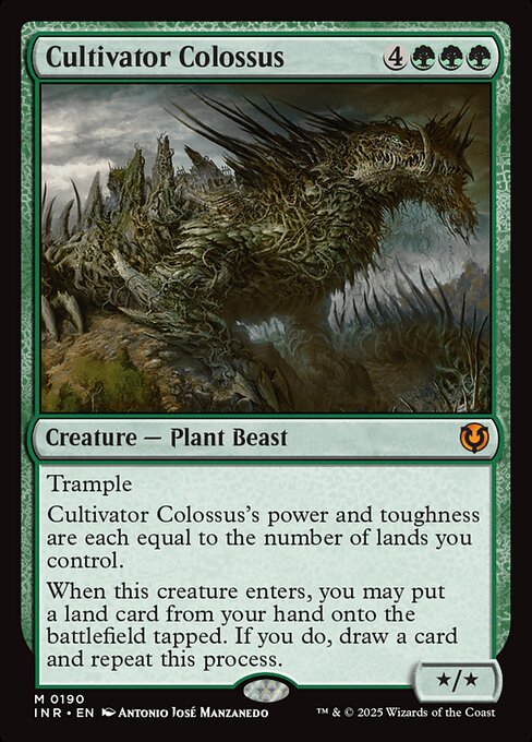 Innistrad Remastered - 190 - Cultivator Colossus - Mythic - G - Non-foil