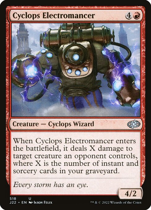 Jumpstart 2022 - 518 - Cyclops Electromancer - Uncommon - R - Non-foil