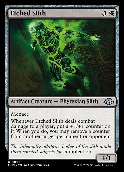Modern Horizons 3 - 91 - Etched Slith - Uncommon - B - Non-foil