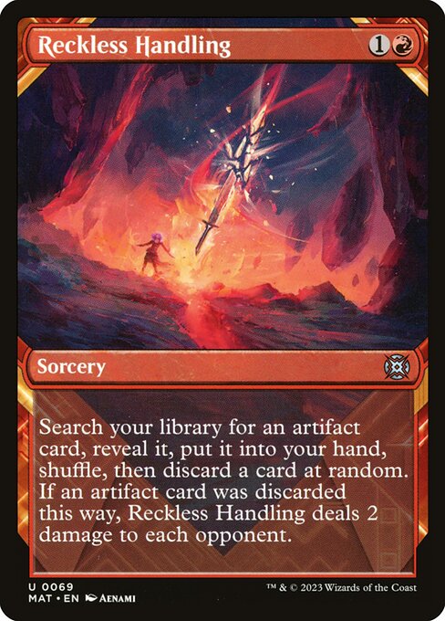 March of the Machine: The Aftermath - 69 - Reckless Handling - Uncommon - R - Non-foil