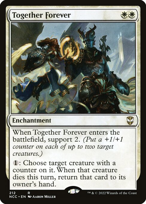 New Capenna Commander - 212 - Together Forever - Rare - W - Non-foil