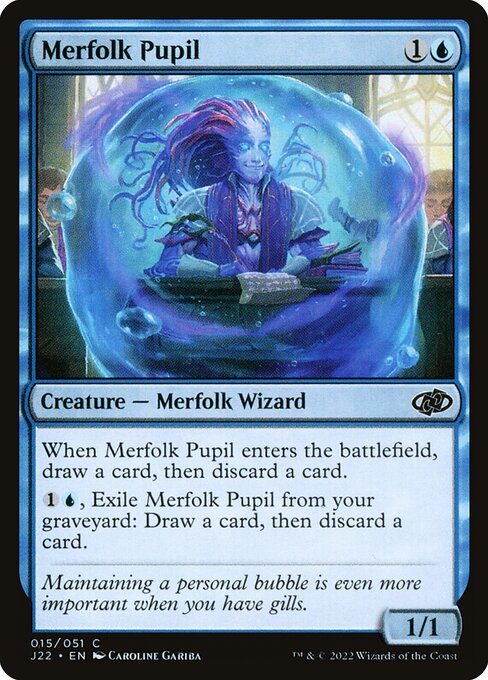 Jumpstart 2022 - 15 - Merfolk Pupil - Common - U - Non-foil