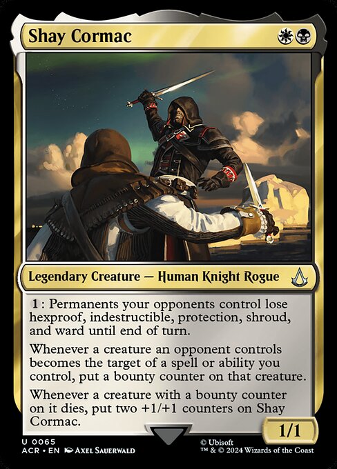 Assassin's Creed - 65 - Shay Cormac - Uncommon - WB - Foil