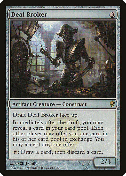 Conspiracy - 61 - Deal Broker - Rare - C - Non-foil