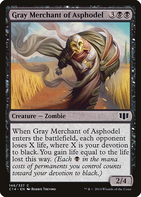 Commander 2014 - 146 - Gray Merchant of Asphodel - Common - B - Non-foil