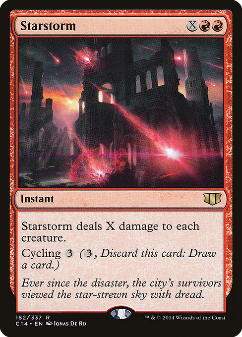 Commander 2014 - 182 - Starstorm - Rare - R - Non-foil