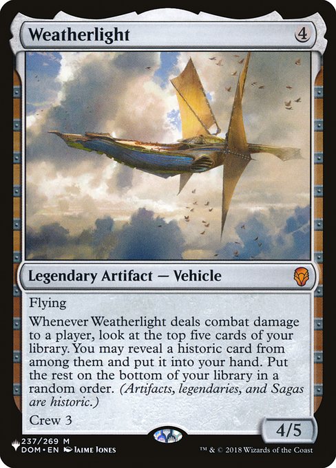 The List - DOM-237 - Weatherlight - Mythic - C - Non-foil