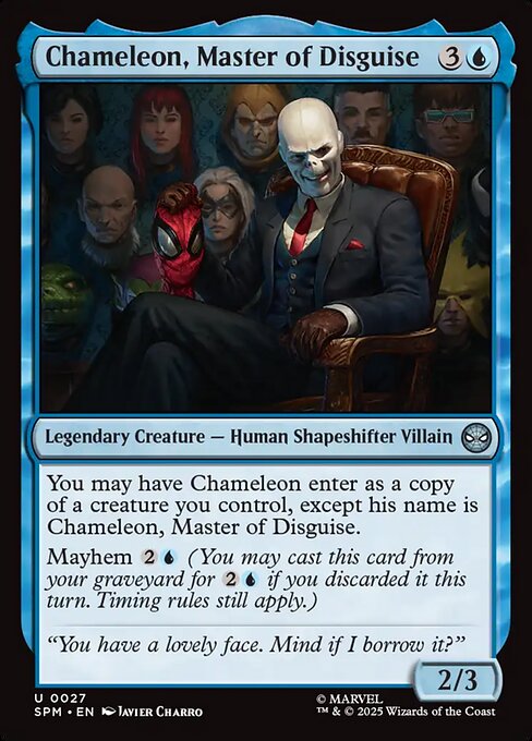 Marvel's Spider-Man - 27 - Chameleon, Master of Disguise - Uncommon - U - Non-foil