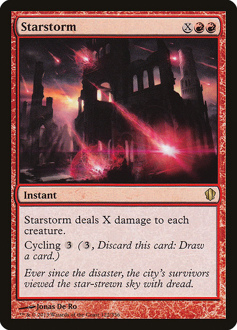 Commander 2013 - 122 - Starstorm - Rare - R - Non-foil