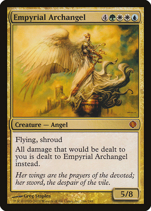 Shards of Alara - 166 - Empyrial Archangel - Mythic - Multi - Non-foil