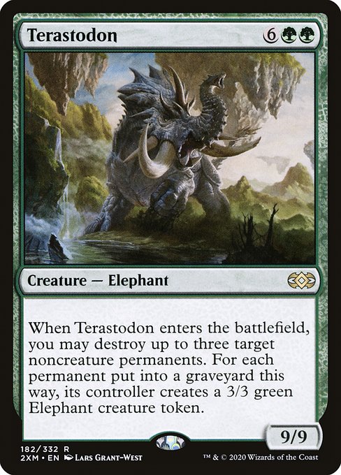 Double Masters - 182 - Terastodon - Rare - G - Non-foil