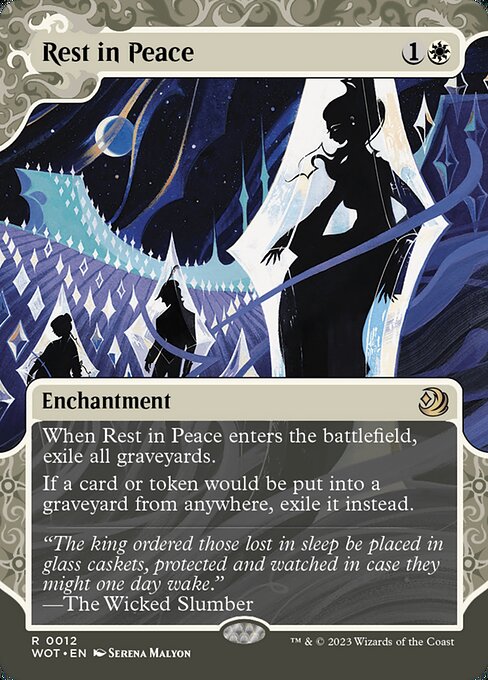 Wilds of Eldraine: Enchanting Tales - 12 - Rest in Peace - Rare - W - Non-foil