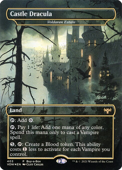 Innistrad: Crimson Vow - 403 - Voldaren Estate - Rare - C - Foil
