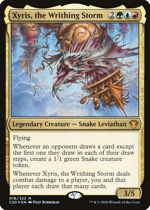 Commander 2020 - 18 - Xyris, the Writhing Storm - Mythic - Multi - Foil