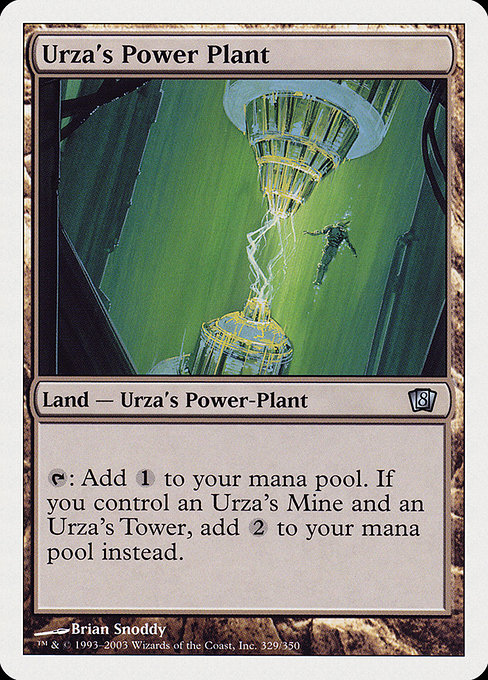 Eighth Edition - 329 - Urza's Power Plant - Uncommon - C - Non-foil