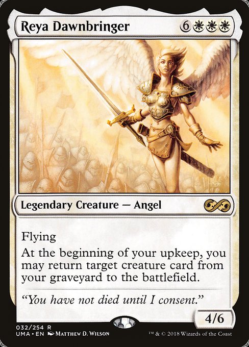 Ultimate Masters - 32 - Reya Dawnbringer - Rare - W - Non-foil