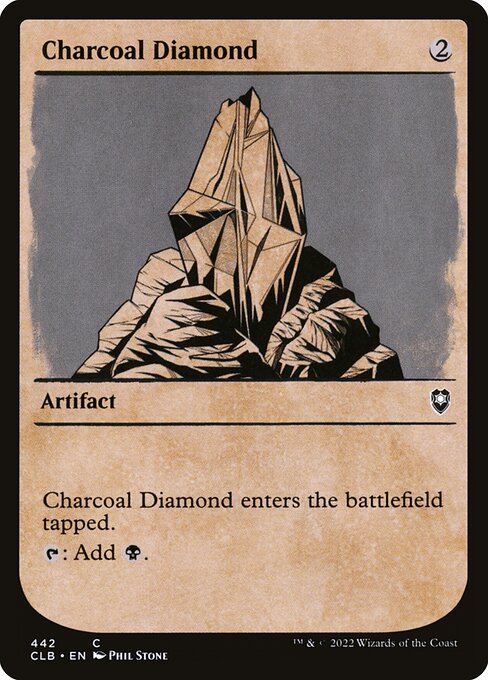 Commander Legends: Battle for Baldur's Gate - 442 - Charcoal Diamond - Common - C - Non-foil