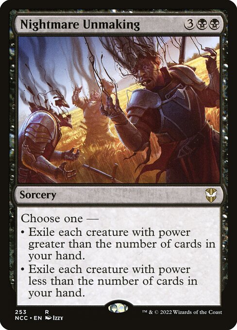 New Capenna Commander - 253 - Nightmare Unmaking - Rare - B - Non-foil