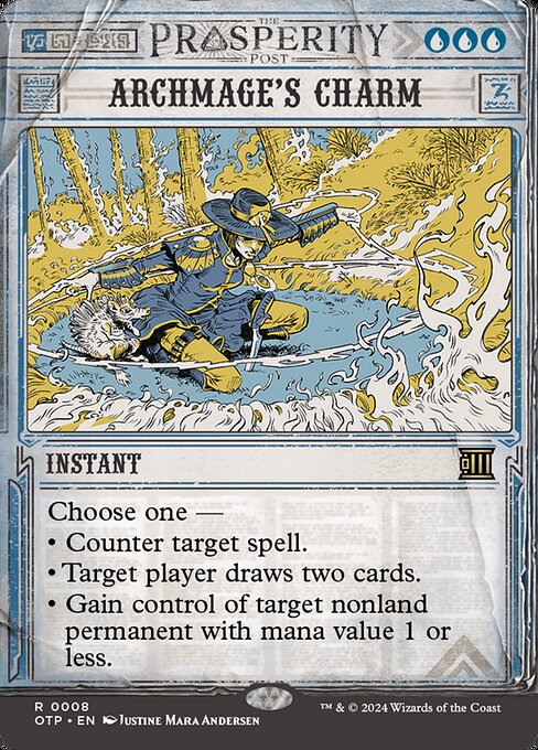 Breaking News - 8 - Archmage's Charm - Rare - U - Non-foil