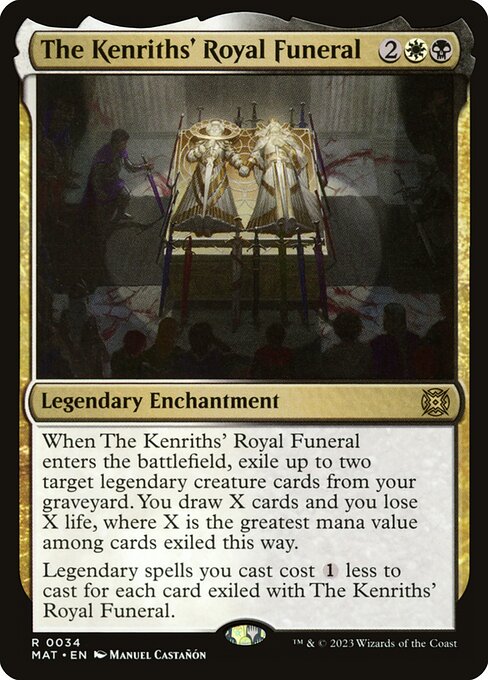 March of the Machine: The Aftermath - 34 - The Kenriths' Royal Funeral - Rare - WB - Non-foil