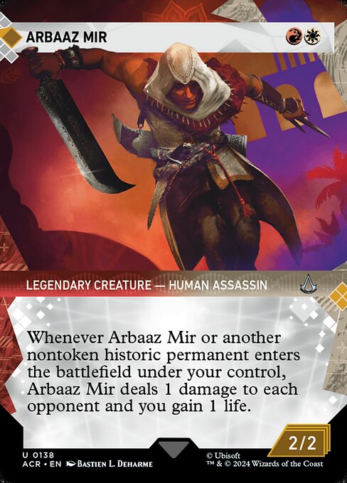Assassin's Creed - 138 - Arbaaz Mir - Uncommon - WR - Foil