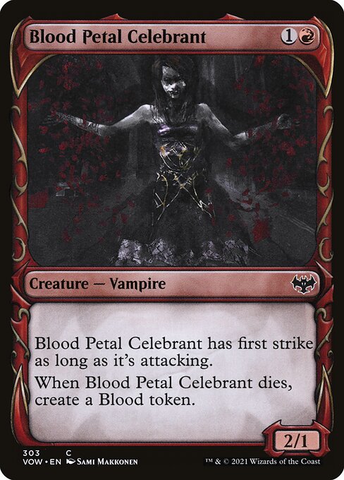 Innistrad: Crimson Vow - 303 - Blood Petal Celebrant - Common - R - Non-foil