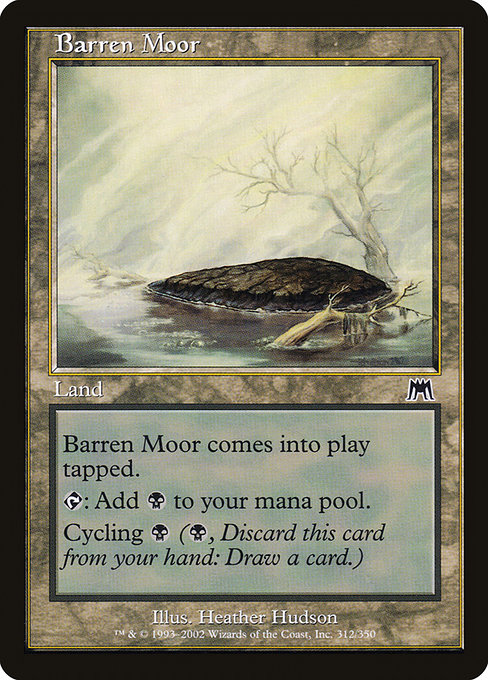 Onslaught - 312 - Barren Moor - Common - C - Non-foil