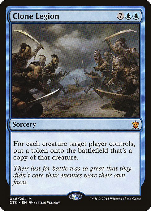 Dragons of Tarkir - 48 - Clone Legion - Mythic - U - Non-foil