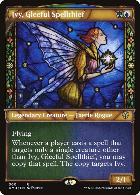 Dominaria United - 300 - Ivy, Gleeful Spellthief - Rare - UG - Non-foil