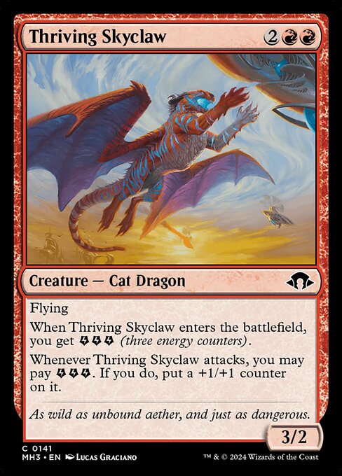 Modern Horizons 3 - 141 - Thriving Skyclaw - Common - R - Non-foil
