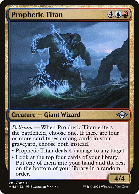 Modern Horizons 2 - 209 - Prophetic Titan - Uncommon - UR - Non-foil