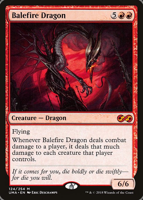 Ultimate Masters - 124 - Balefire Dragon - Mythic - R - Non-foil