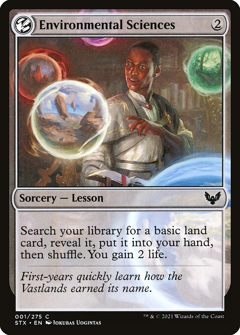 Strixhaven: School of Mages - 1 - Environmental Sciences - Common - C - Non-foil
