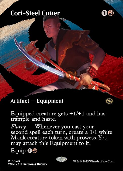 Tarkir: Dragonstorm - 343 - Cori-Steel Cutter - Rare - R - Non-foil