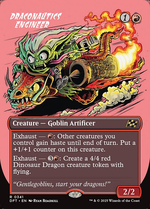 Aetherdrift - 341 - Draconautics Engineer - Rare - R - Non-foil