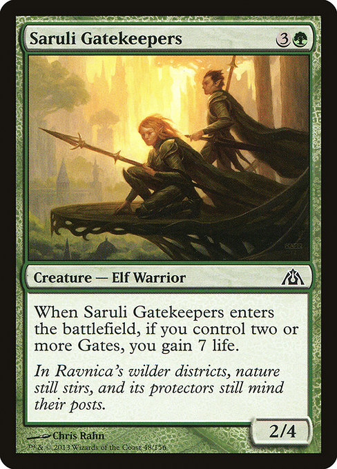 Dragon's Maze - 48 - Saruli Gatekeepers - Common - G - Non-foil