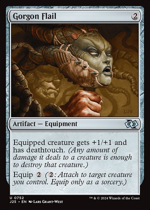 Foundations Jumpstart - 752 - Gorgon Flail - Uncommon - C - Non-foil