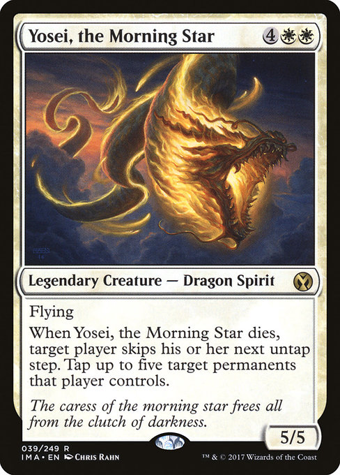 Iconic Masters - 39 - Yosei, the Morning Star - Rare - W - Foil