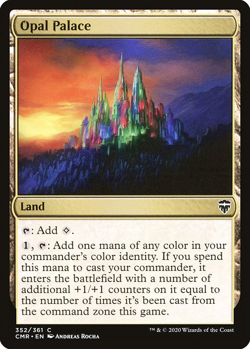 Commander Legends - 352 - Opal Palace - Common - C - Non-foil
