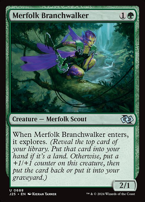 Foundations Jumpstart - 688 - Merfolk Branchwalker - Uncommon - G - Non-foil