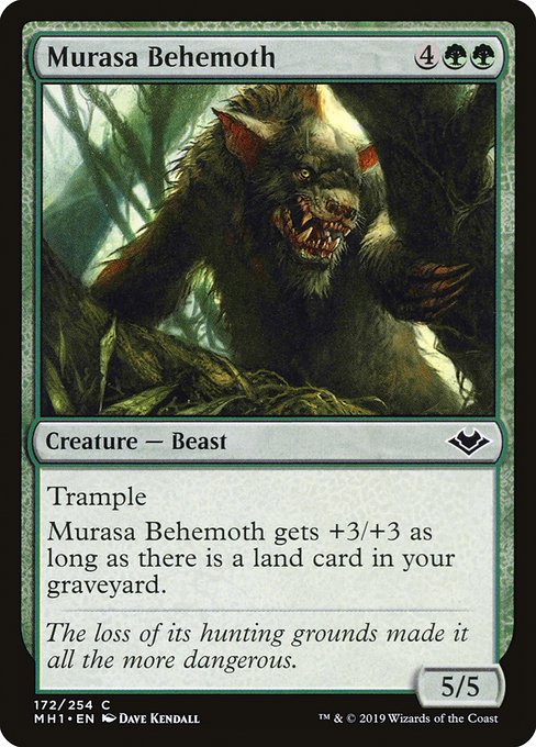 Modern Horizons - 172 - Murasa Behemoth - Common - G - Non-foil