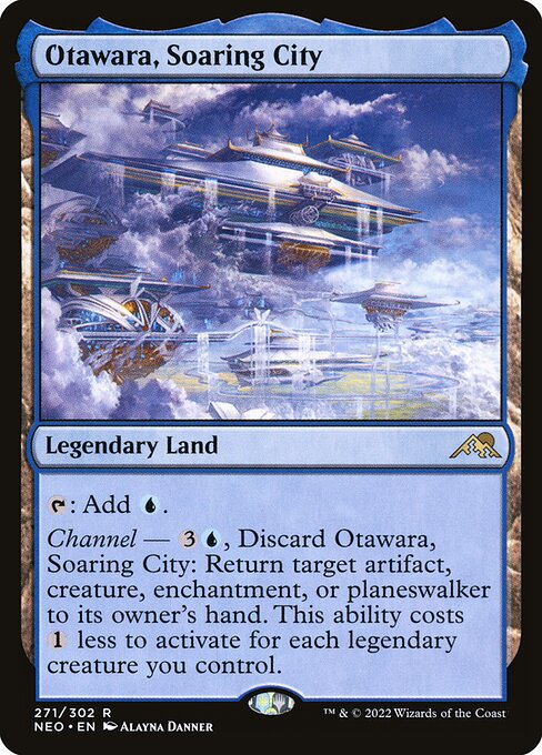 Kamigawa: Neon Dynasty - 271 - Otawara, Soaring City - Rare - C - Foil